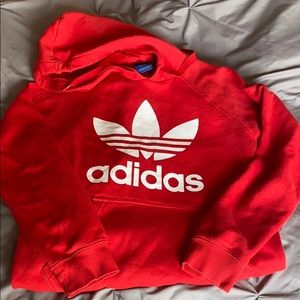 Adidas Red Hoodie